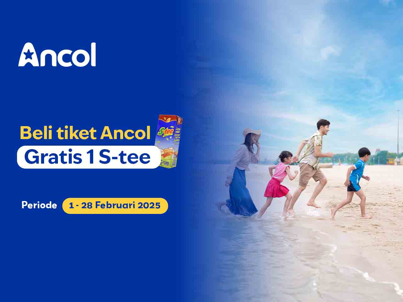 Liburan ke Ancol Makin Seru, dapet Gratis 1 S-tee lho!